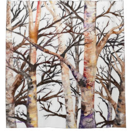 Adams Birch douchegordijn