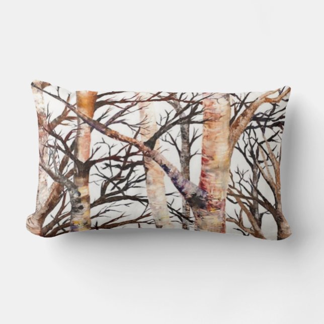Adam's Birch Lumbar Pillow Kussen (Voorkant)