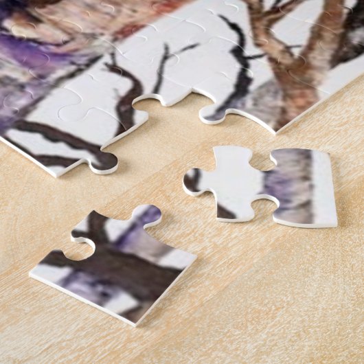 Adam's Birch Puzzle Legpuzzel (Zijkant)