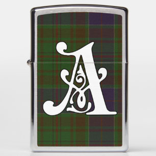 Adams Clan Tartan Monogram