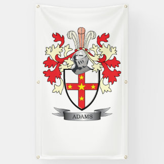 Adams Coat of Arms Spandoek
