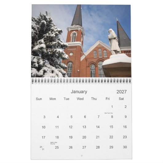 Adams du nord, calendrier de mA 2013 (Jan 2027)