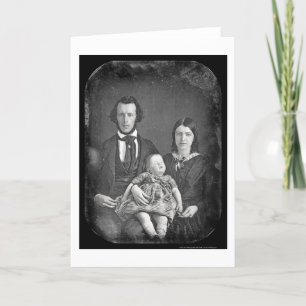 Adams Familie Daguerreotype 1846 Kaart