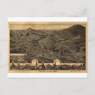 Adams, Massachusetts in 1882 Briefkaart