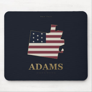 Adams New York Amerikaanse Silhouette Muismat