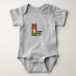 Adams Point Gnome Baby Bodysuit