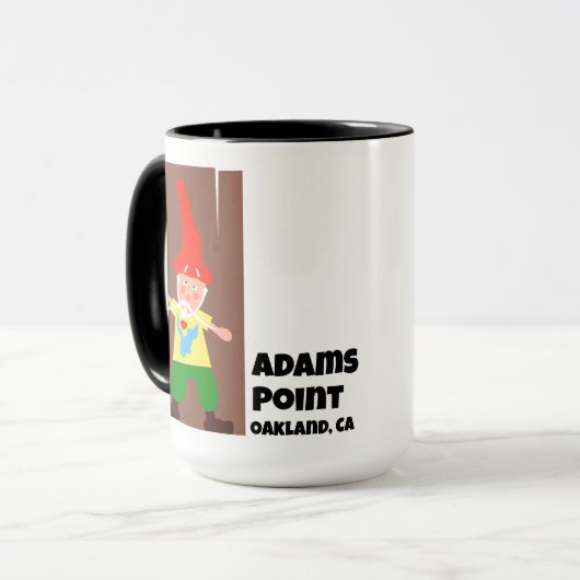 Adams Point Gnome Mug Mok (Voorkant links)