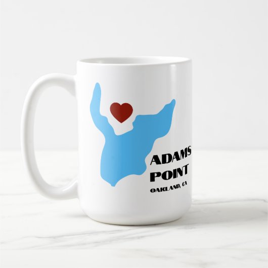 Adams Point / Lake Merritt Mug (Gauche)