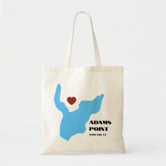 Adams Point/ Lake Merritt-tas Tote Bag