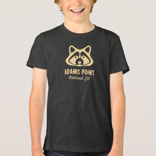 Adams Point Raccoon T-Shirt (Voorkant)