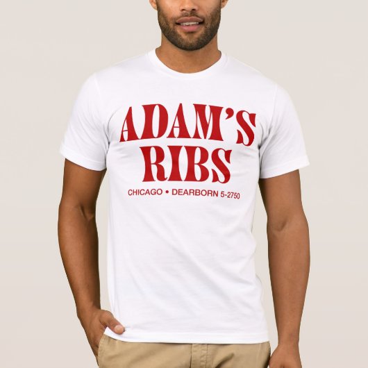 Adams Ribs T-shirt (Voorkant)