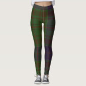 Adams Scottish Tartan Plaid Leggings (Voorkant)