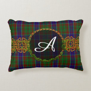 Adams Tartan en Monogram Decoratief Kussen