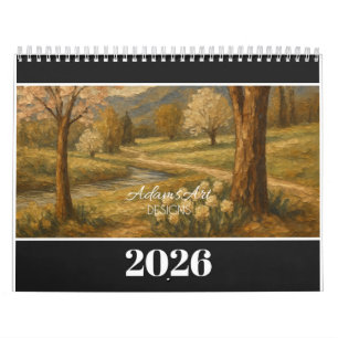 AdamsArt 2026 Herfst Platteland Kalender