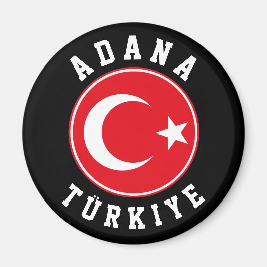 Adana, Turquie Magnet (Devant)