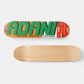 ADANI JMT INDIA 7 3/4" Skateboard Deck (Horz)