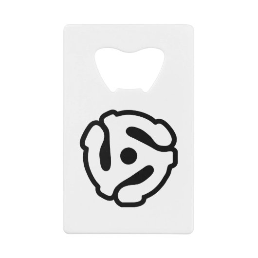 Adaptateur vinyle de 7 pouces 45 tr/min insérez l' (Devant)