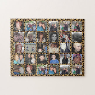 Add 30 Pictures Photo Collage Jigsaw Puzzle