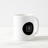 Add A Logo Business Personalized Coffee Mug (Devant droit)