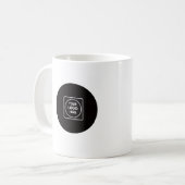Add A Logo Business Personalized Coffee Mug (Devant gauche)