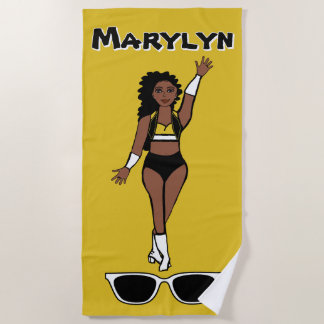 Add A Name  Beach Towel YBW Strandlaken
