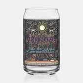 Add a Name Vintage Chalkboard Sunshine (Verso)