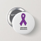 ADD/ADHD Awareness Button (Voorkant /achterkant)