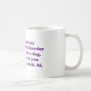 ADD ADHD Funny Quote - Paars Koffiemok