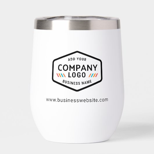 Add Business Logo Company Website Address Employee (Arrière)