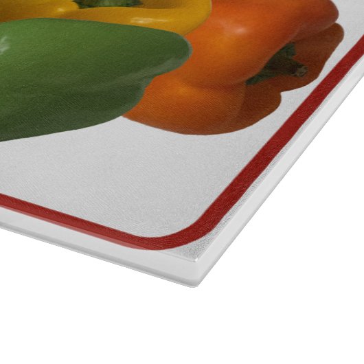 'Add Jouw naam' Keukenglassnijplank Snijplank (Hoek)