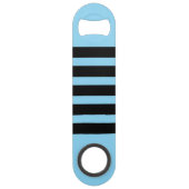 Add name black and blue speed flessenopener (Achterkant)