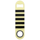 Add name black and yellow speed flessenopener (Achterkant)