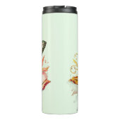 Add Name Butterfly & Book,  Thermosbeker (Achterkant)