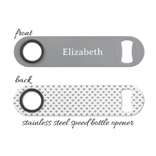 Add name white and grey