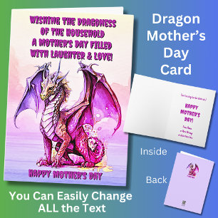 Add Names, Wishing the Dragoness Of The Household Kaart