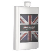 Add text on English flag Throw Pillow Flacon (Rechts)