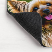Add Yorkshire Terrier Photo Personalize Muismat (Hoek)