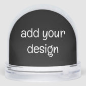 add your design sneeuwbol (Achterkant)