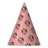 Add Your Face Personalized Easter Bunny Ears Photo Feesthoedjes (Links)