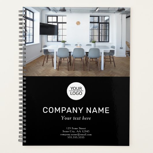 Add your Logo Custom Text Promotion Photo (Devant)