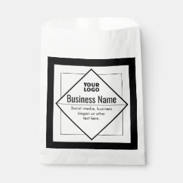 Add Your Logo Customizable Template Bedankzakje