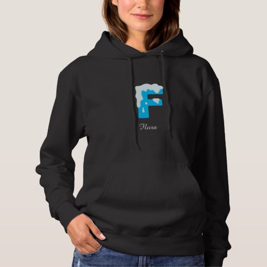 Add your name to your sweatshirt (letter F) (Voorkant)