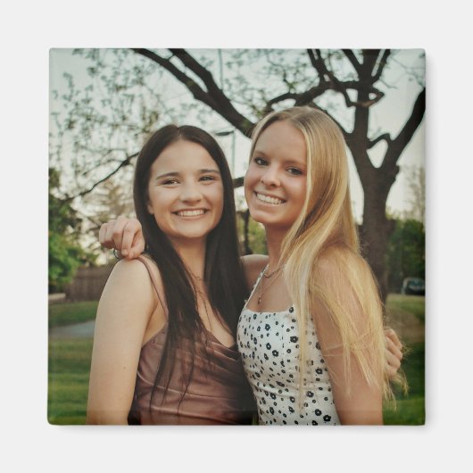 Add Your Own Custom Photo Magneet (Voorkant)