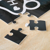 Add Your Own Photo Dog Pets Monogram jigsaw puzzle (Côté)