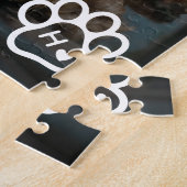 Add Your Own Photo Dog Pets Monogram jigsaw puzzle (Côté)