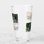 Add your own photos, text and  background throw pi glas (Links)