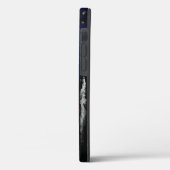 Add your own text on grunge American flag Case-Mate iPhone Case (Achterkant / Links)