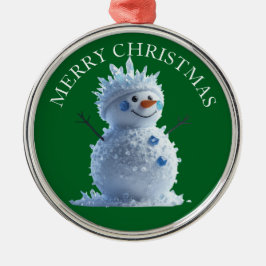 Add Your Photo on this Merry Chirstmas ornament 