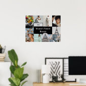 Add Your Photo Vision Board Custom Poster (Bureau à domicile)