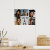 Add Your Photos Vision Board Custom Poster (Keuken)